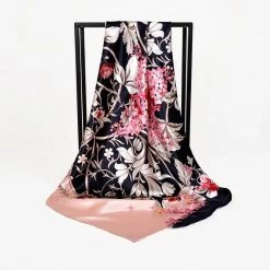 Apparel Exotic Cherry Blossoms Square Scarf