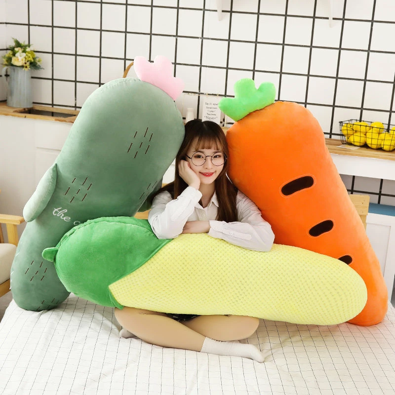 Soft Toy Long Snuggly Vegetables Fruits Plushie Collection Plush & Toys 9 Soft Toy Long Snuggly Vegetables Fruits Plushie Collection Plush & Toys