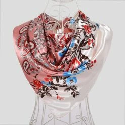 Apparel Elegant Cherry Blossoms Square Scarf