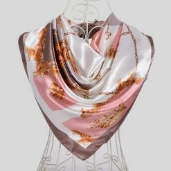 Apparel Elegant Cherry Blossoms Square Scarf