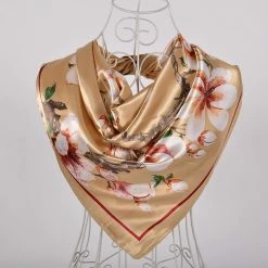 Apparel Exotic Cherry Blossoms Square Scarf 10 Apparel Exotic Cherry Blossoms Square Scarf