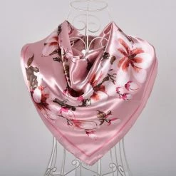 Apparel Exotic Cherry Blossoms Square Scarf 11 Apparel Exotic Cherry Blossoms Square Scarf