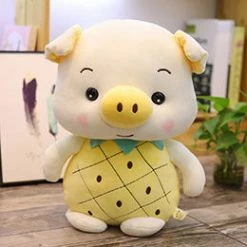 Soft Toy Plush & Toys Fruity White Bunny Piggy Plushies