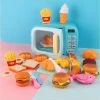 Cute Mini Microwave Oven Interactive 31pc Kitchen Children Toys With Light & Sound 1 Cute Mini Microwave Oven Interactive 31pc Kitchen Children Toys With Light & Sound