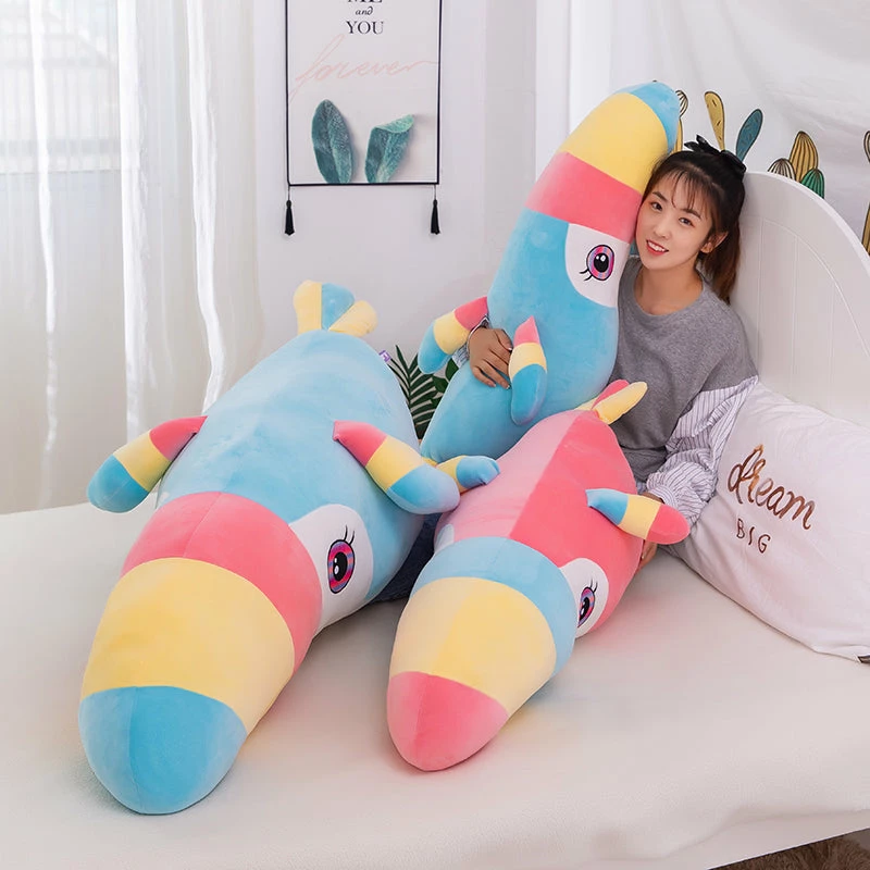 Soft Toy Rainbow Chunky Toucan Bird Parrot Plushies | NEW 5 Soft Toy Rainbow Chunky Toucan Bird Parrot Plushies | NEW