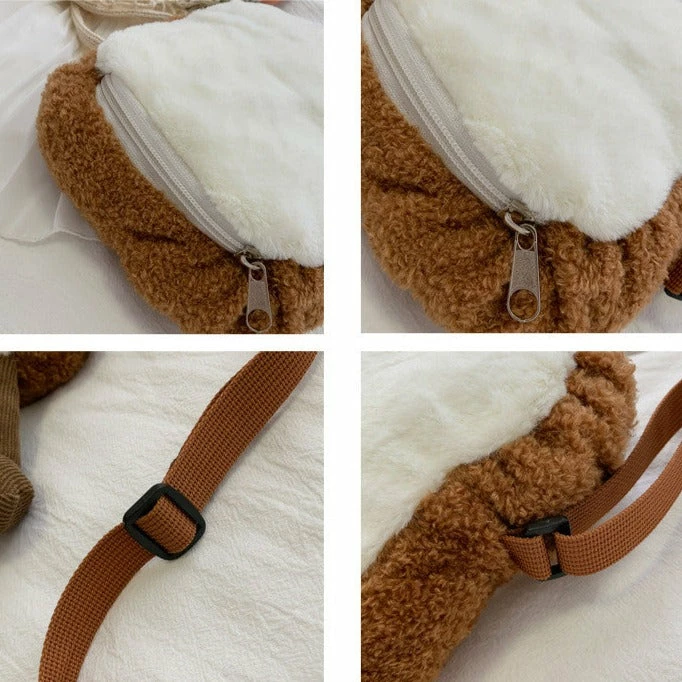 Fluffy Toast Bread Plush Bag | NEW 15 Fluffy Toast Bread Plush Bag | NEW