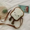 Fluffy Toast Bread Plush Bag | NEW