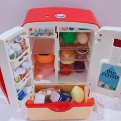 Mini Fridge Refrigerator 39pc Kitchen Kids Toys With Ice Dispenser, Steam & Lights Plush & Toys 18 Mini Fridge Refrigerator 39pc Kitchen Kids Toys With Ice Dispenser, Steam & Lights Plush & Toys
