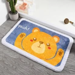 Home Decor Adorable Animals Rectangle Non-Slip Fluffy Bath Mats Collection | NEW 19 Home Decor Adorable Animals Rectangle Non-Slip Fluffy Bath Mats Collection | NEW