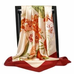 Apparel Wild Cherry Blossoms Square Scarf Edition 2