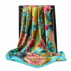 Apparel Wild Cherry Blossoms Square Scarf Edition 1