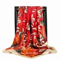 Apparel Wild Cherry Blossoms Square Scarf Edition 1