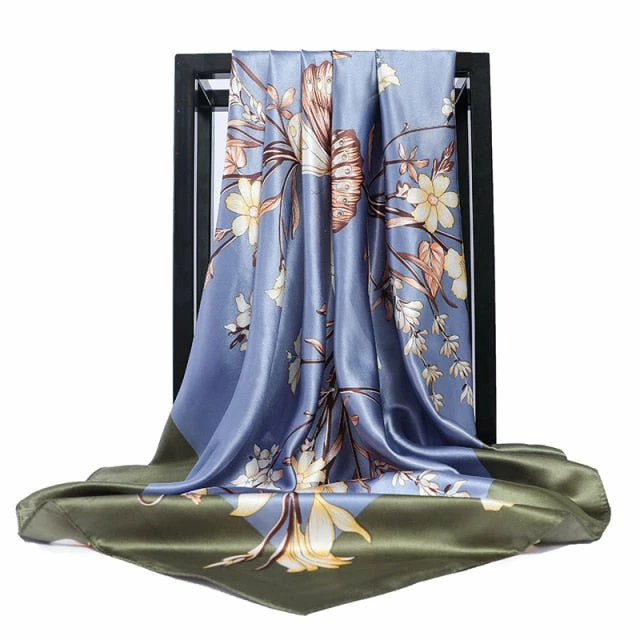 Apparel The Beauty Of Wild Flowers Motif Square Scarf Collection 1 3 Apparel The Beauty Of Wild Flowers Motif Square Scarf Collection 1