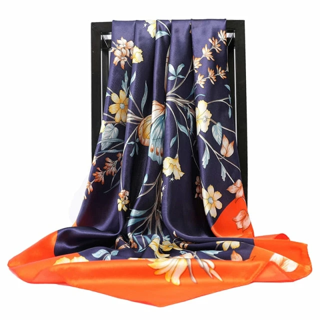 Apparel The Beauty Of Wild Flowers Motif Square Scarf Collection 1 5 Apparel The Beauty Of Wild Flowers Motif Square Scarf Collection 1