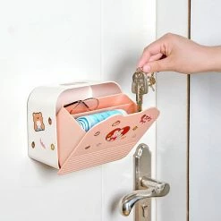 Accessories Kawaii Wall Mounted Organiser Medium Storage Box Stationery