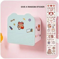 Accessories Kawaii Wall Mounted Organiser Medium Storage Box Stationery