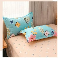 Home Decor Luxury 100% Pure Cotton Floral Print Bedding Set Bedding Sets