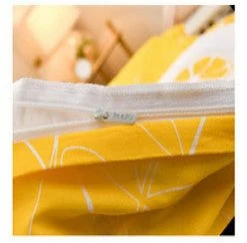 Home Decor Luxury 100% Pure Cotton Fruit Print Bedding Set