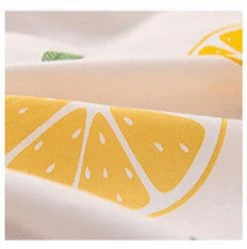 Home Decor Luxury 100% Pure Cotton Fruit Print Bedding Set