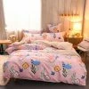 Home Decor Luxury 100% Pure Cotton Floral Print Bedding Set Bedding Sets