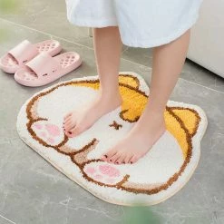 Home Decor Kawaii Shiba Inu Butt Bum Non-Slip Fluffy Mats | NEW