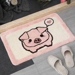 Home Decor Adorable Animals Rectangle Non-Slip Fluffy Bath Mats Collection | NEW 20 Home Decor Adorable Animals Rectangle Non-Slip Fluffy Bath Mats Collection | NEW