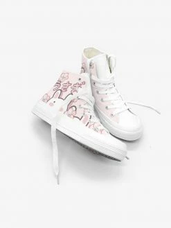 Apparel Japanese Sakura Bunny Pink Womens Sneakers Trainers | NEW
