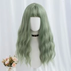 Apparel Long Wavey Hair With Bangs Womens Synthetic Wig