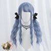 Apparel Long Wavey Hair With Bangs Womens Synthetic Wig 2 Apparel Long Wavey Hair With Bangs Womens Synthetic Wig