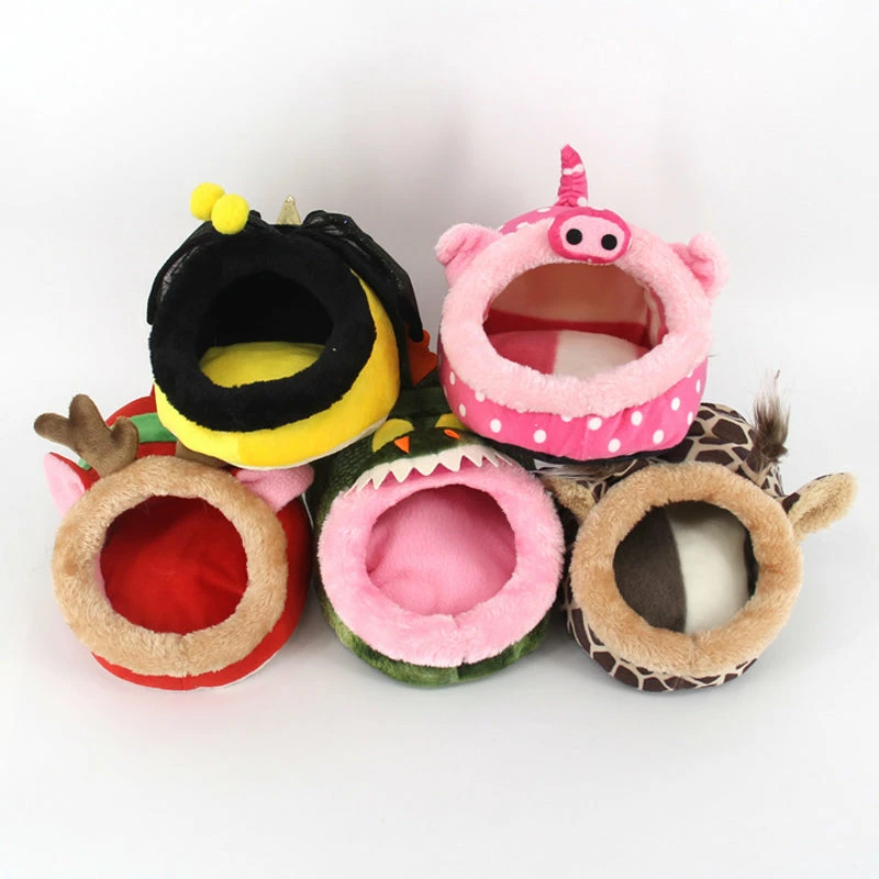 Home Decor Adorable Hamster Guinea Pig Mini Beds Hideout Caves 8 Home Decor Adorable Hamster Guinea Pig Mini Beds Hideout Caves