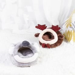 Home Decor Pet Beds Warm Hamster Guinea Pig Bunny Mini Reindeer Koala Beds Hideout Caves