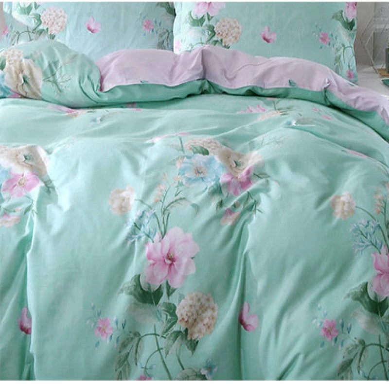 Home Decor Summer Floral Print Bedding Set 100% Pure Supreme Cotton 17 Home Decor Summer Floral Print Bedding Set 100% Pure Supreme Cotton