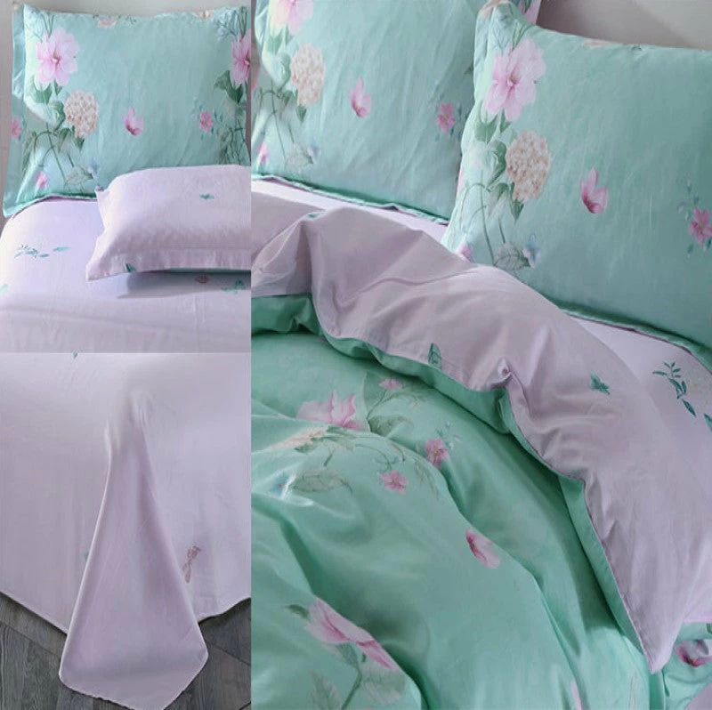 Home Decor Summer Floral Print Bedding Set 100% Pure Supreme Cotton 18 Home Decor Summer Floral Print Bedding Set 100% Pure Supreme Cotton