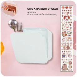 Accessories Kawaii Wall Mounted Organiser Medium Storage Box Stationery