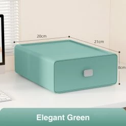 Accessories Colorful Square Desktop Stackable Plastic Storage Drawer Containers 28 Accessories Colorful Square Desktop Stackable Plastic Storage Drawer Containers