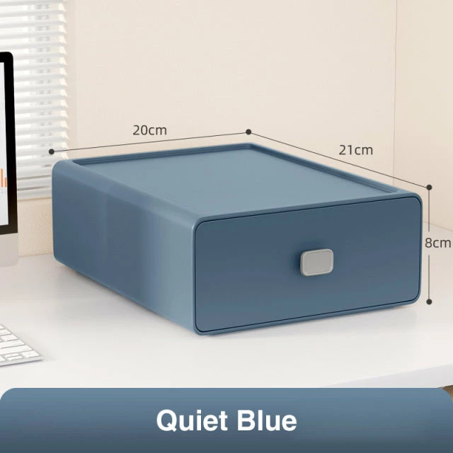 Accessories Colorful Square Desktop Stackable Plastic Storage Drawer Containers 10 Accessories Colorful Square Desktop Stackable Plastic Storage Drawer Containers