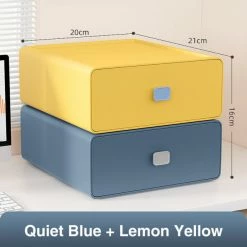 Accessories Colorful Square Desktop Stackable Plastic Storage Drawer Containers 29 Accessories Colorful Square Desktop Stackable Plastic Storage Drawer Containers
