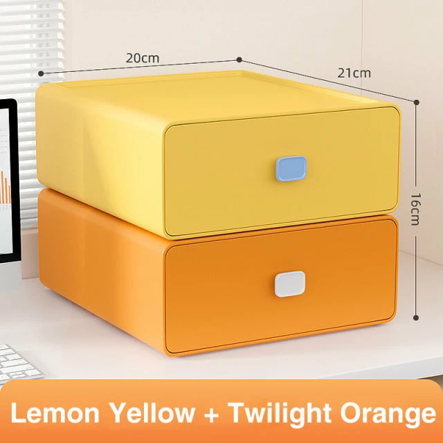Accessories Colorful Square Desktop Stackable Plastic Storage Drawer Containers 13 Accessories Colorful Square Desktop Stackable Plastic Storage Drawer Containers
