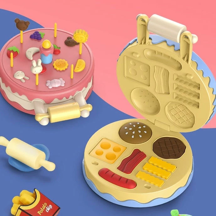 Toys Burger Cake Multipurpose Cooking Playdough Kitchen Barbeque Interactive Children Toy Plush & Toys 8 Toys Burger Cake Multipurpose Cooking Playdough Kitchen Barbeque Interactive Children Toy Plush & Toys