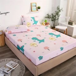 Home Decor Buddy Dino And Chick Cotton Fitted Sheet Sea Animals