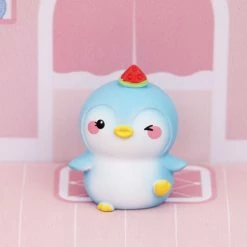 Toys Cool Blue Penguin Figurines Collectibles Plush & Toys