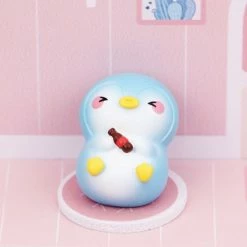 Toys Cool Blue Penguin Figurines Collectibles Plush & Toys