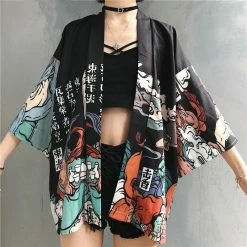 Apparel Japanese Women Kimono Mystic World 8 Apparel Japanese Women Kimono Mystic World