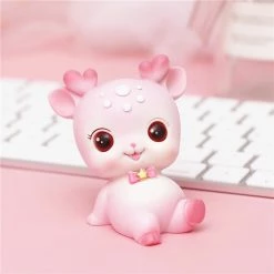 Toys Kawaii Pink And Brown Sakura Nara Deer Figurines Collectibles | NEW