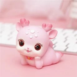 Toys Kawaii Pink And Brown Sakura Nara Deer Figurines Collectibles | NEW