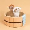 Home Decor Pet Beds Japanese Plush Bathtub Basket Cat Dog Bed