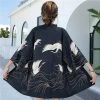 Apparel Exquisite Japanese Women Kimono Crane 2 Apparel Exquisite Japanese Women Kimono Crane