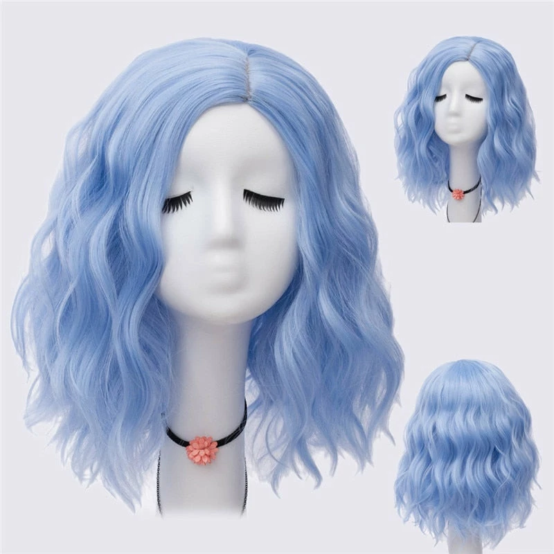 Apparel Short Wavey 14in Hair Womens Synthetic Wig 3 Apparel Short Wavey 14in Hair Womens Synthetic Wig