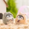 Accessories Mini Kawaii Chubby Penguin Hamster Keyring Pendant