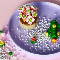 Build It Mystery Blind Box Flower Succulent Cactus Building Blocks